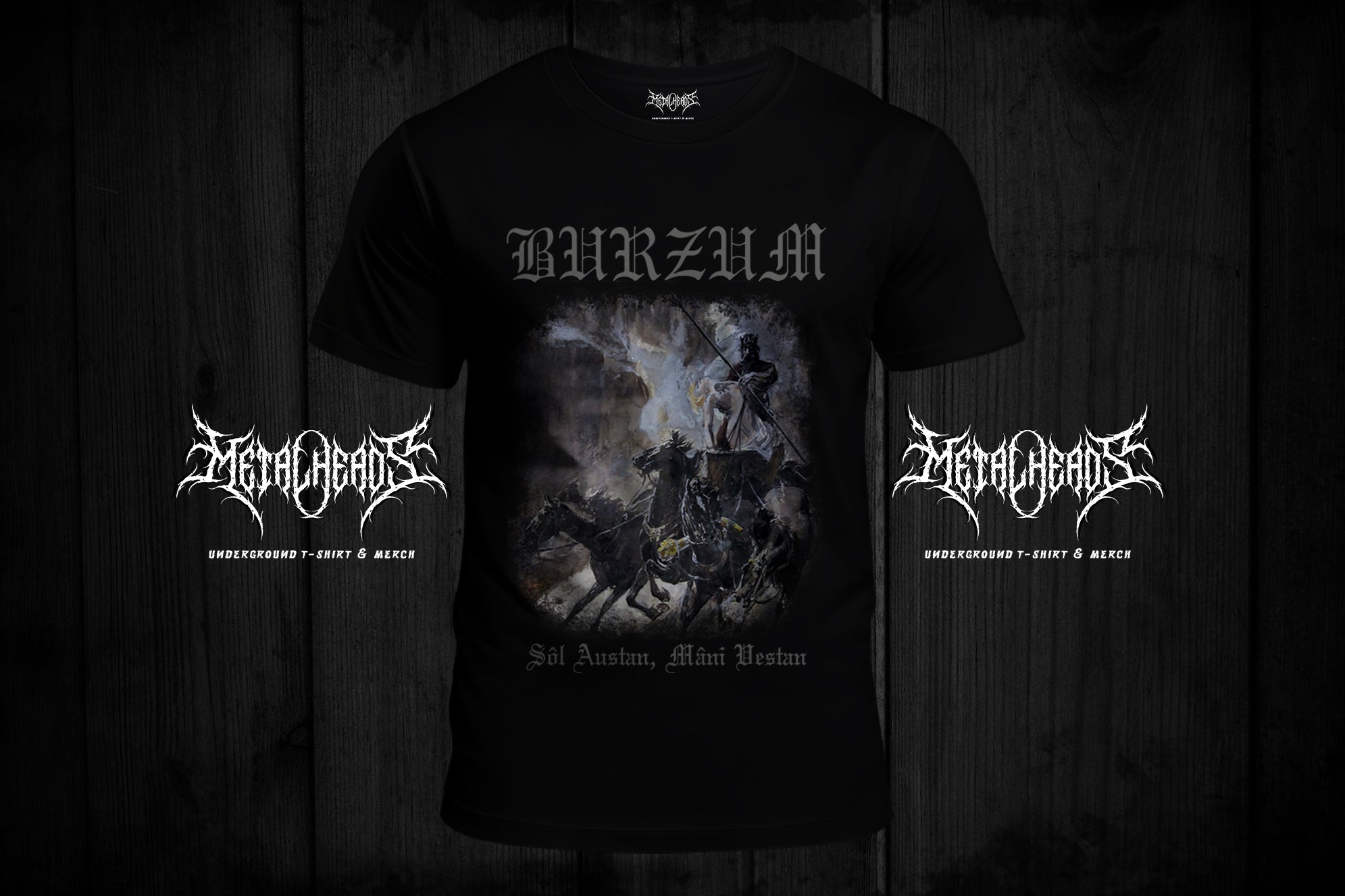T-Shirt BURZUM from album SOL AUSTAN MANI VESTAN