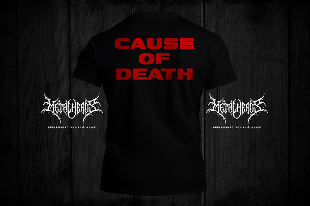 T-Shirt OBITUARY from album CAUSE OF DEATH