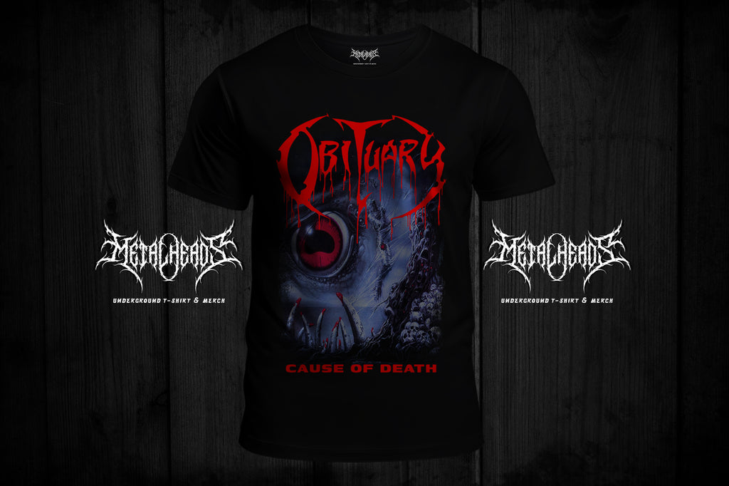 T-Shirt OBITUARY from album CAUSE OF DEATH