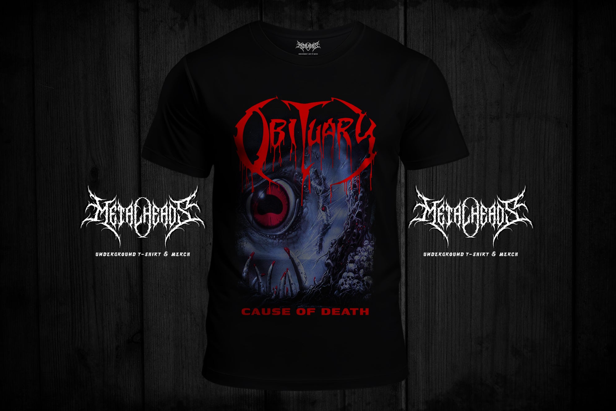 T-Shirt OBITUARY from album CAUSE OF DEATH