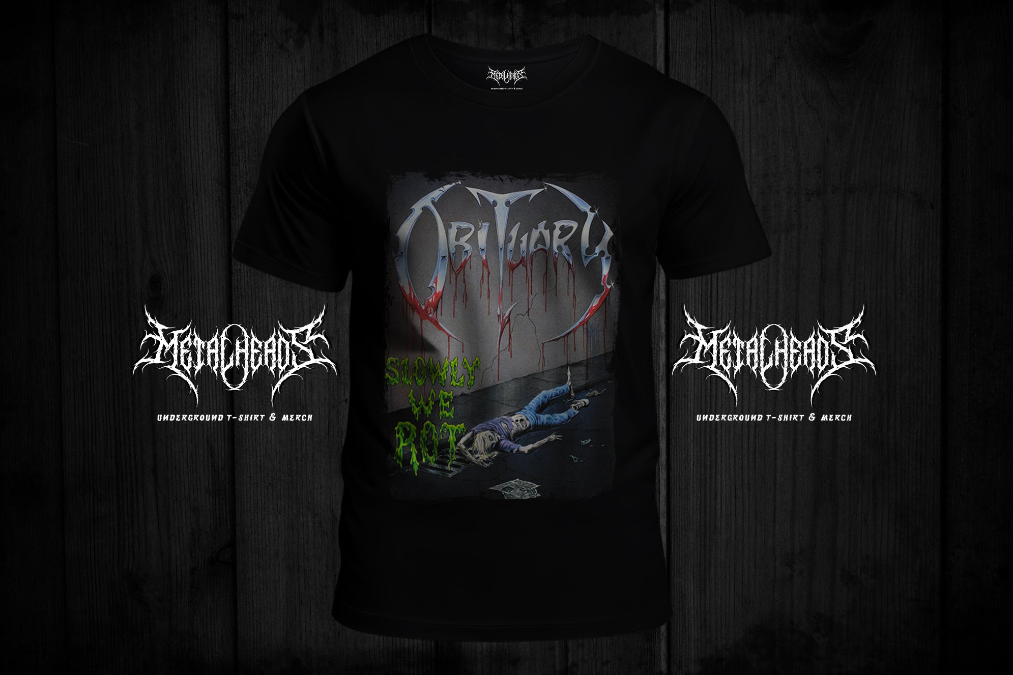 T-Shirt OBITUARY from album SLOWLY WE ROT