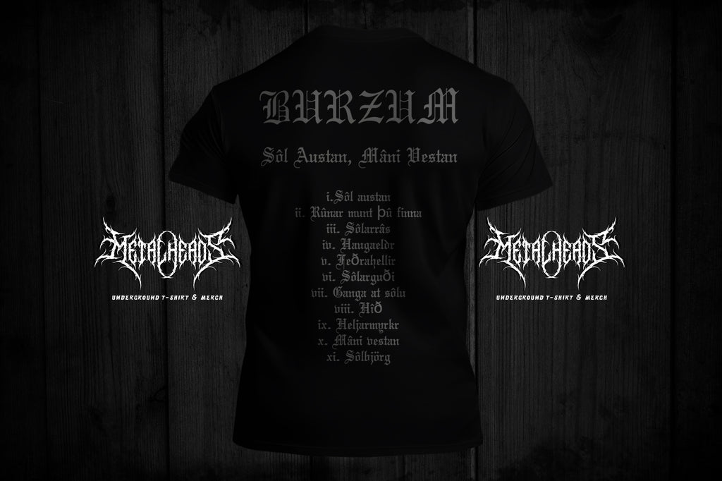 T-Shirt BURZUM from album SOL AUSTAN MANI VESTAN