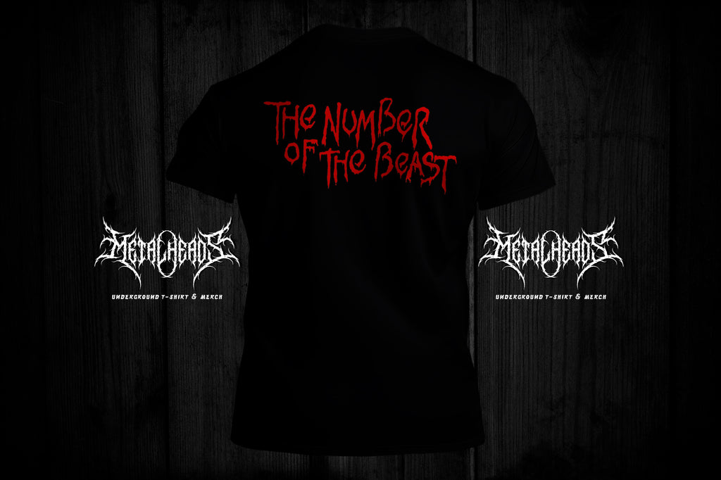 T-Shirt IRON MAIDEN from album THE NUMBER OF THE BEAST