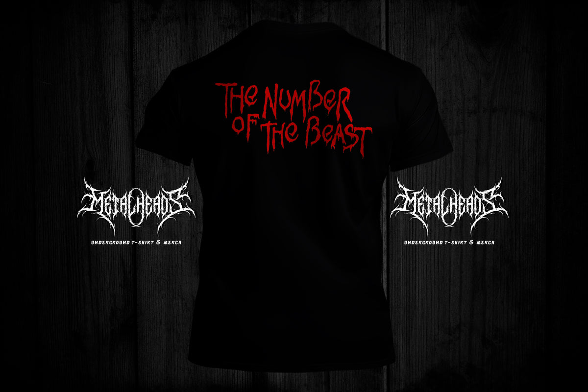 T-Shirt IRON MAIDEN from album THE NUMBER OF THE BEAST